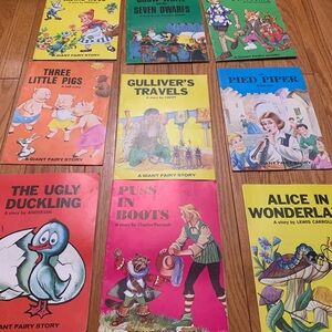 Colorful Vintage Fairy Tale Collection